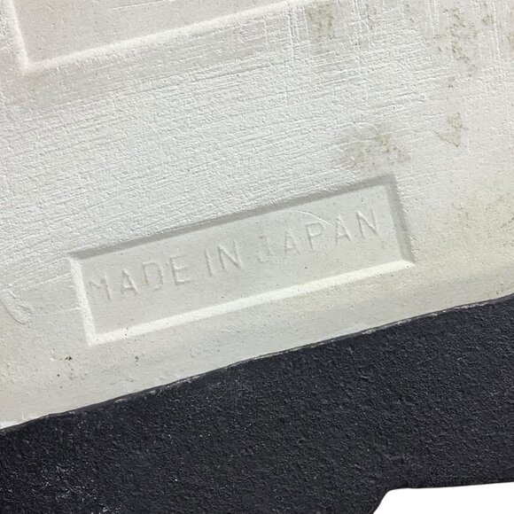 Vtg 1960s Ceramic Wall Plaque Trivet Rooster Cast Iron Frame Country Prayer 9" - Picture 3 of 6